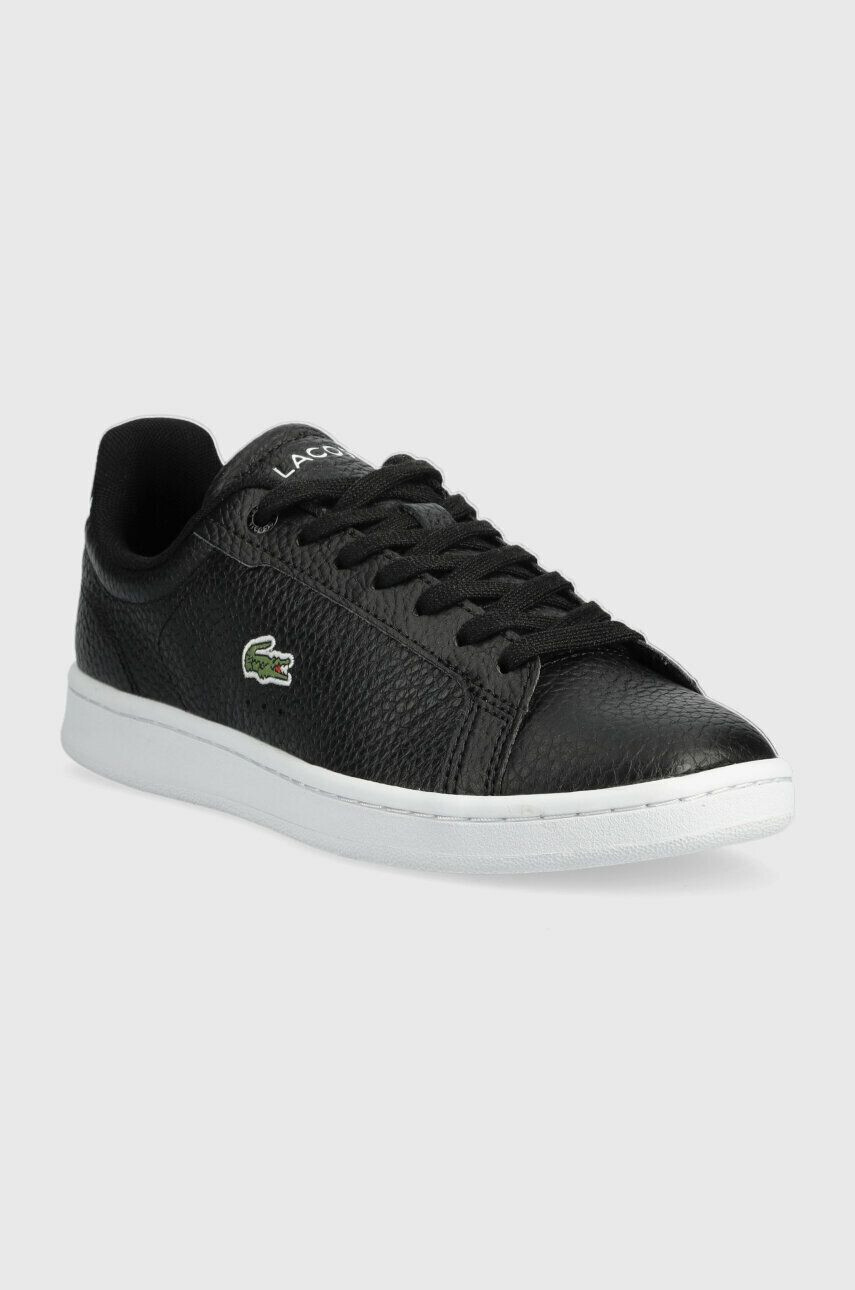 Lacoste Кожени маратонки CARNABY PRO в черно 44SFA0005 - Pepit.bg