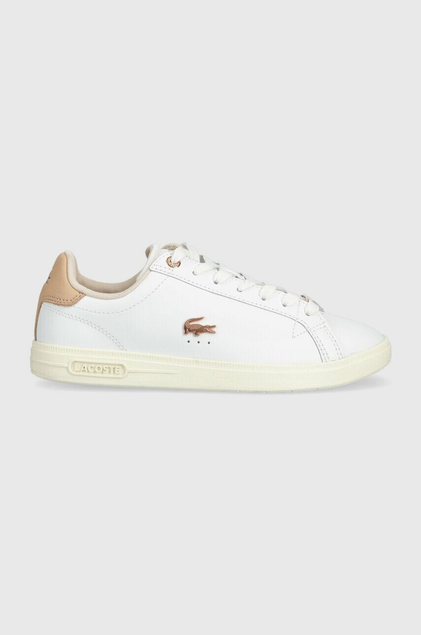 Lacoste Кожени маратонки GRADUATE PRO в бяло 44SFA0062 - Pepit.bg