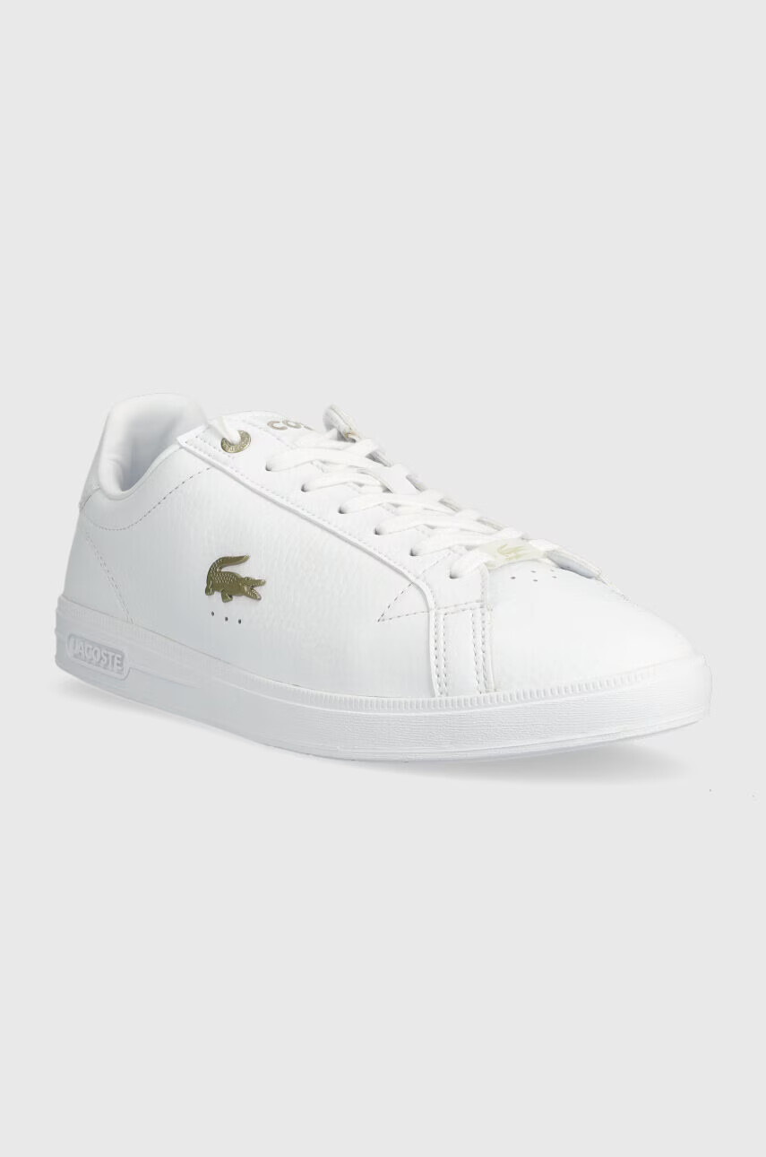 Lacoste Кожени маратонки GRADUATE PRO в бяло 45SMA0118 - Pepit.bg