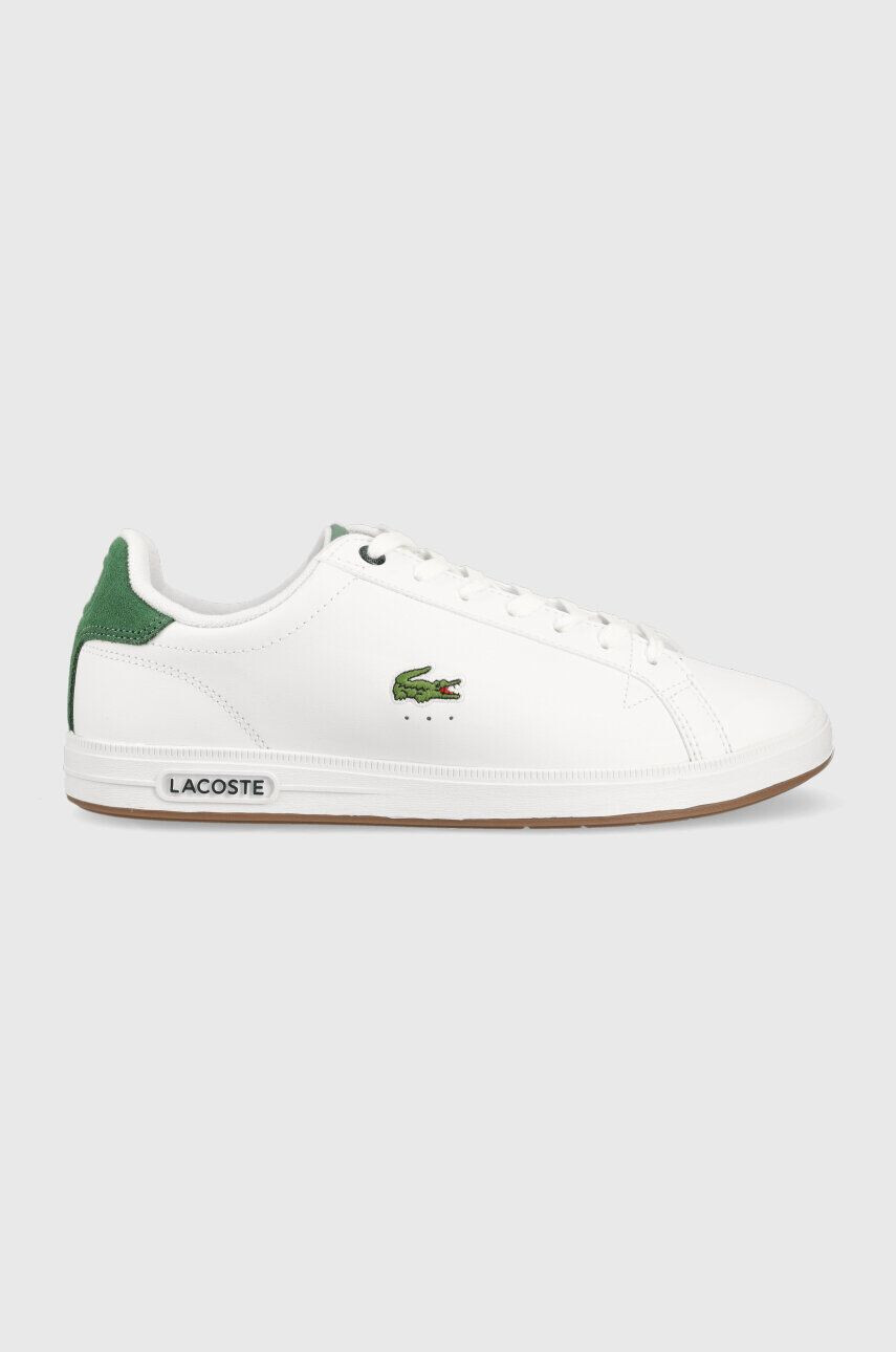 Lacoste Кожени маратонки Graduate Pro Leather Heel Pop Trainers в бяло 45SMA0097 - Pepit.bg