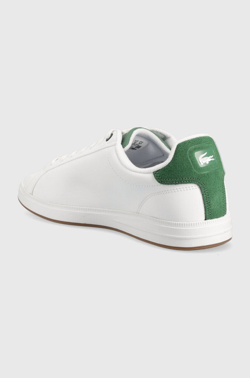 Lacoste Кожени маратонки Graduate Pro Leather Heel Pop Trainers в бяло 45SMA0097 - Pepit.bg