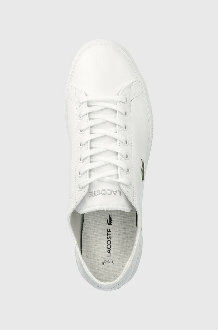 Lacoste Кожени маратонки GRIPSHOT в бяло 41CMA0014 - Pepit.bg