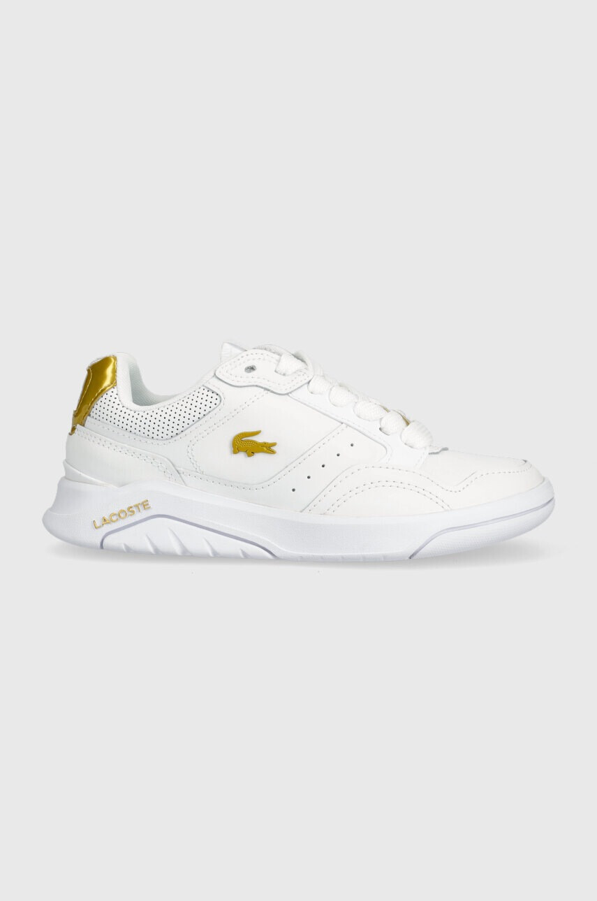 Lacoste Кожени маратонки L-Spin Deluxe в бяло 45SFA0026 - Pepit.bg