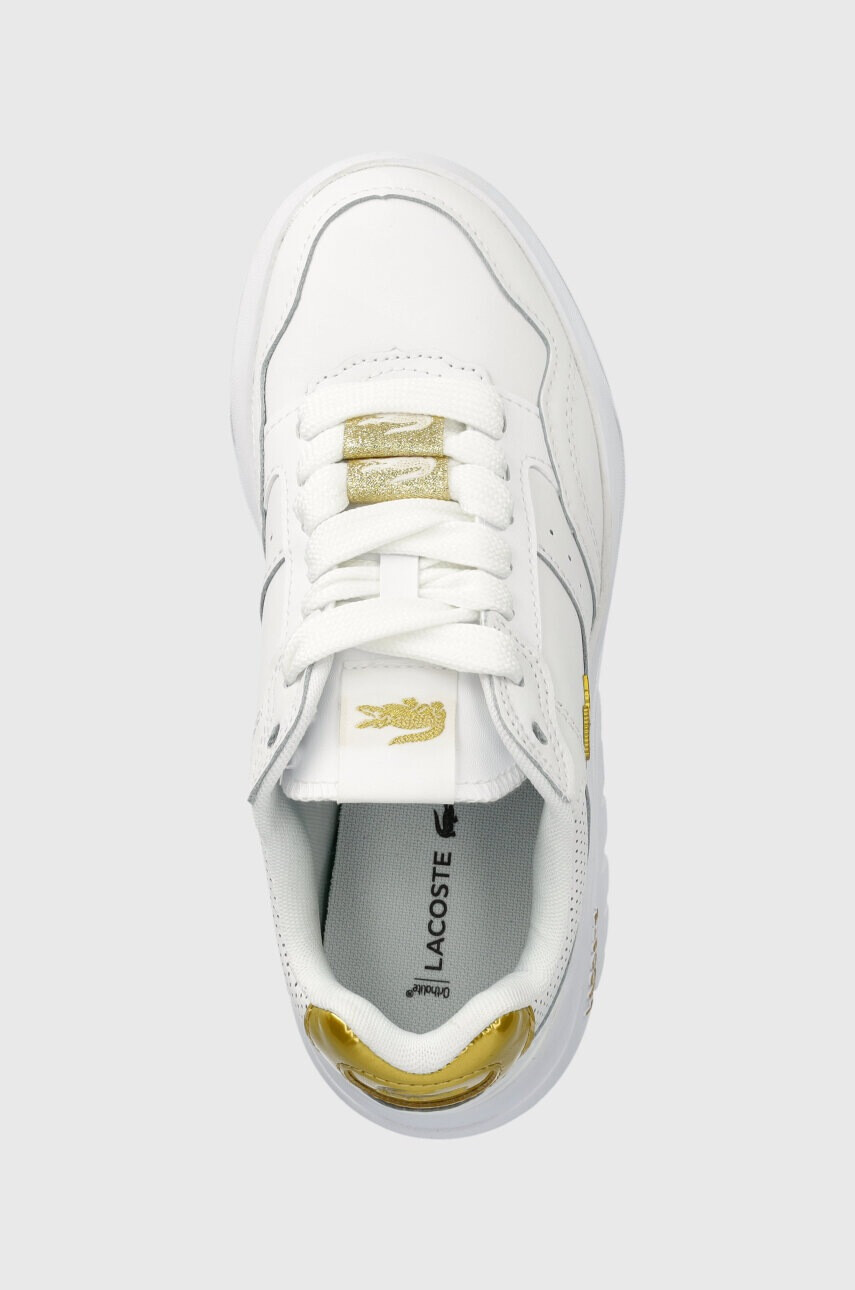 Lacoste Кожени маратонки L-Spin Deluxe в бяло 45SFA0026 - Pepit.bg
