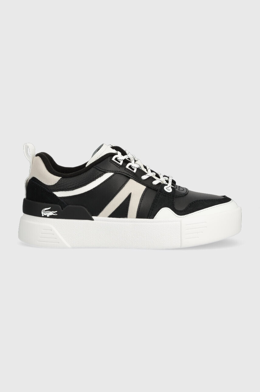 Lacoste Кожени маратонки L002 в черно 44SFA0112 - Pepit.bg