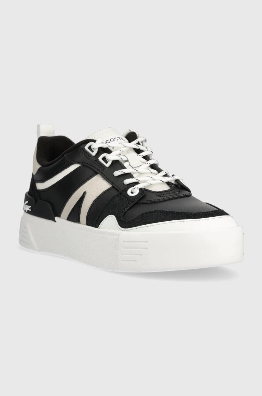 Lacoste Кожени маратонки L002 в черно 44SFA0112 - Pepit.bg