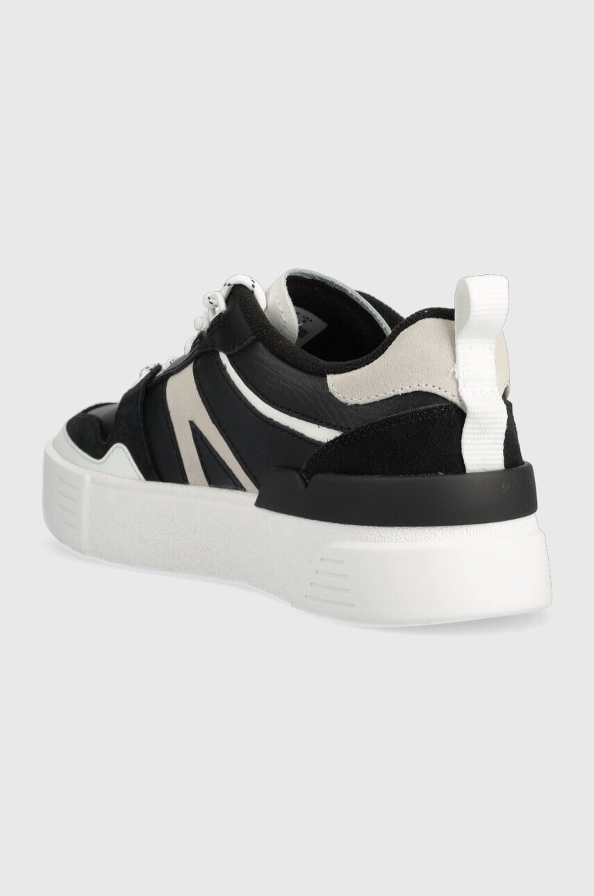 Lacoste Кожени маратонки L002 в черно 44SFA0112 - Pepit.bg