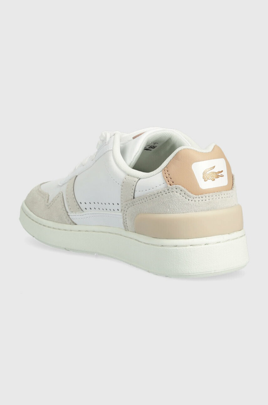 Lacoste Кожени маратонки T-CLIP в бяло 44SFA0063 - Pepit.bg