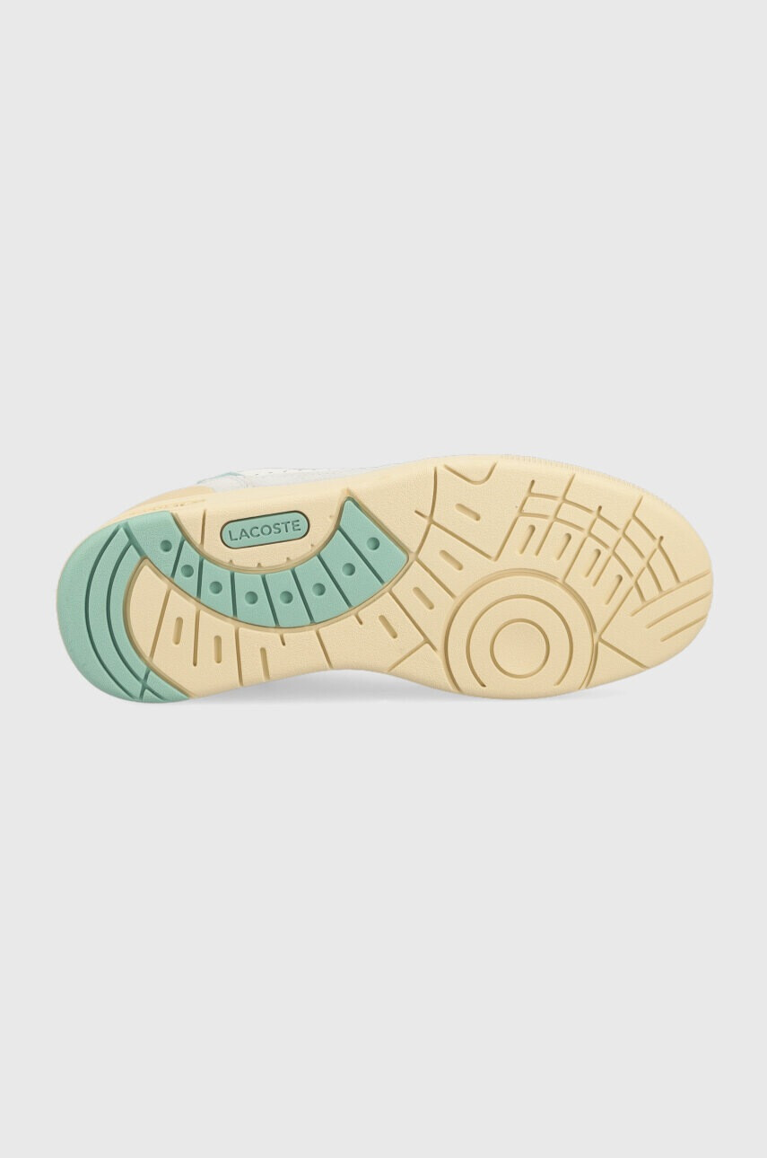 Lacoste Кожени маратонки T-Clip Leather Colour Pop в сиво 45SFA0070 - Pepit.bg
