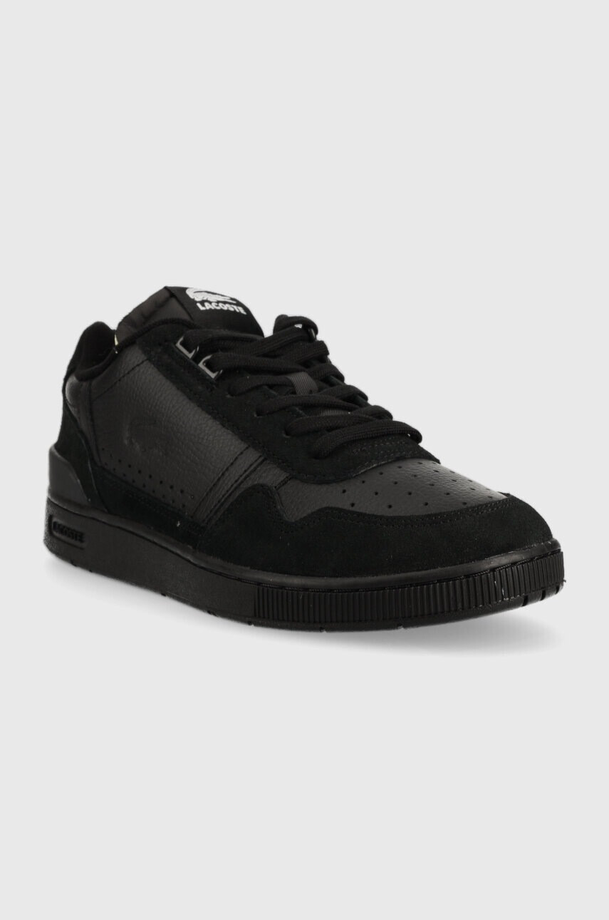 Lacoste Кожени маратонки T-Clip Leather Premium в черно 45SMA0033 - Pepit.bg