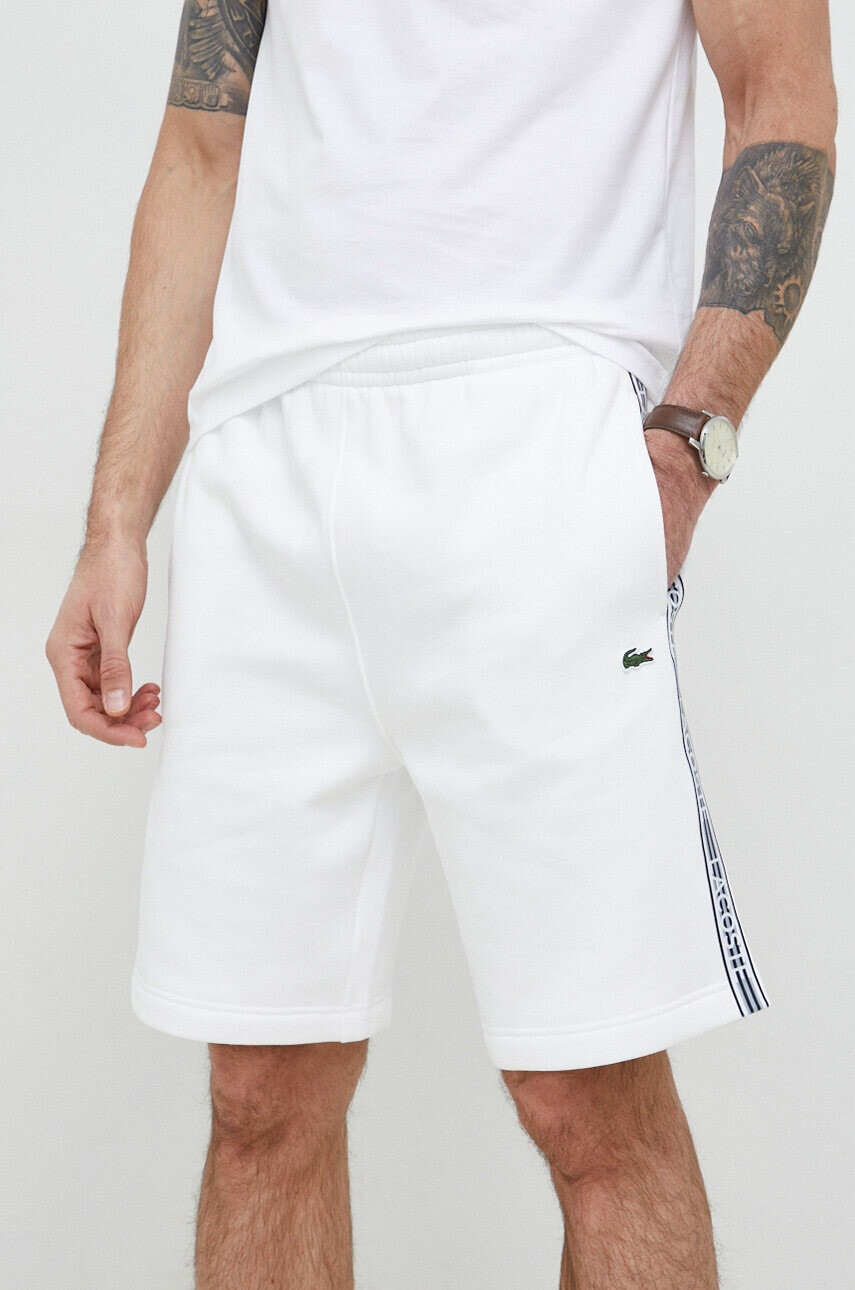Lacoste Къс панталон в бяло - Pepit.bg