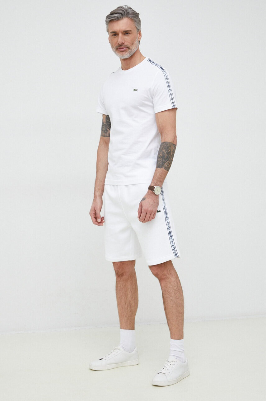 Lacoste Къс панталон в бяло - Pepit.bg