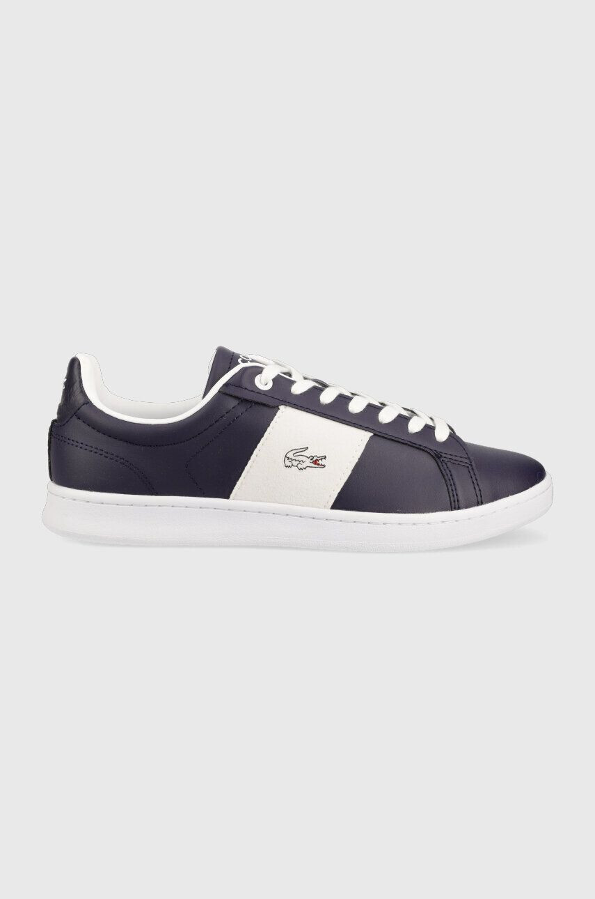 Lacoste Маратонки Carnaby Pro Leather Colour Contrast в тъмносиньо 45SMA0060 - Pepit.bg