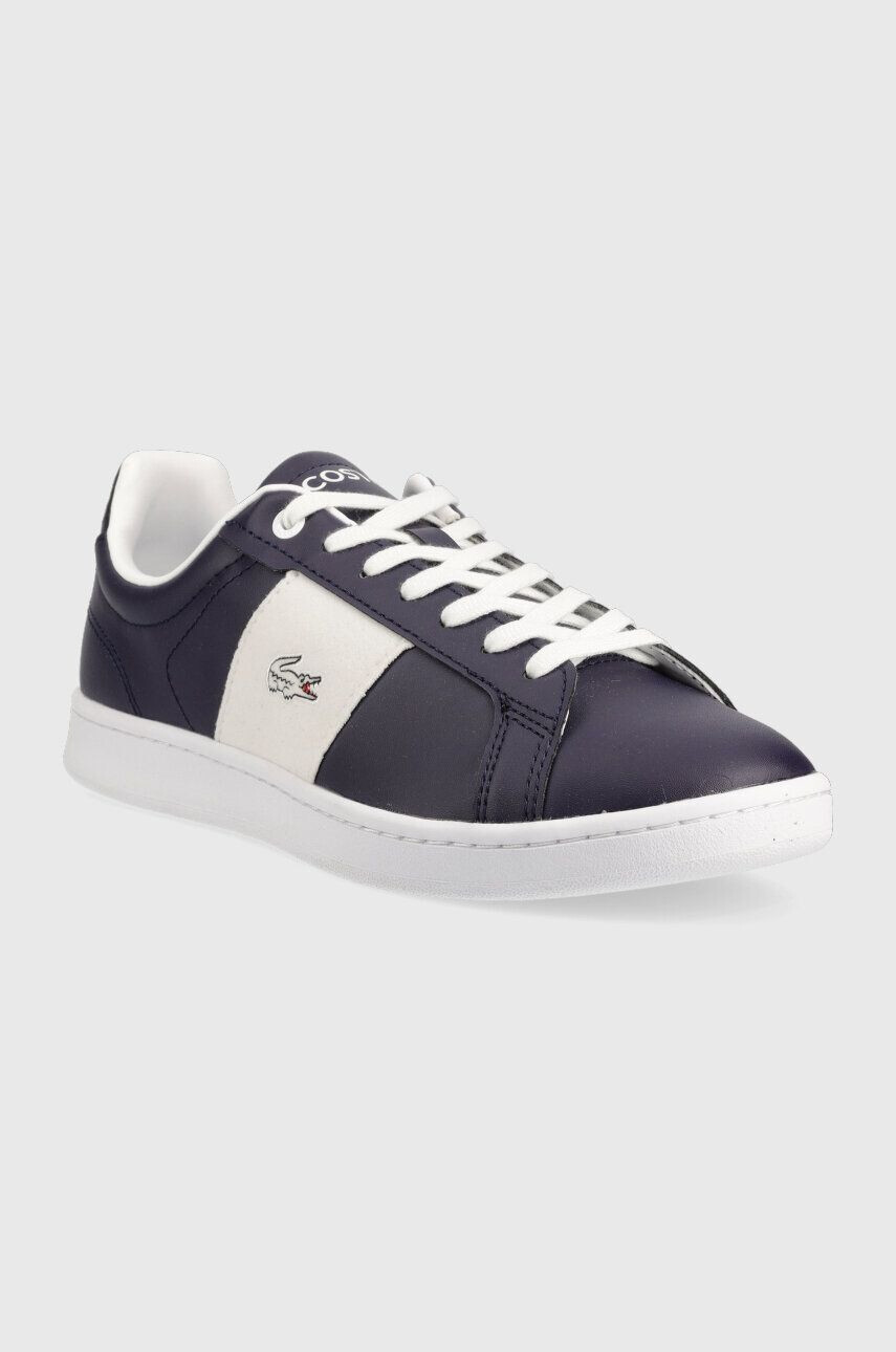 Lacoste Маратонки Carnaby Pro Leather Colour Contrast в тъмносиньо 45SMA0060 - Pepit.bg