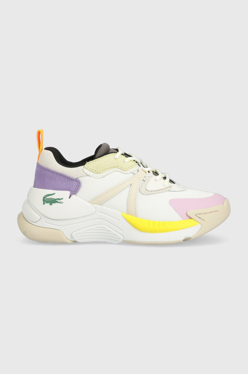 Lacoste Маратонки L-FACILITE в бяло 44SFA0050 - Pepit.bg