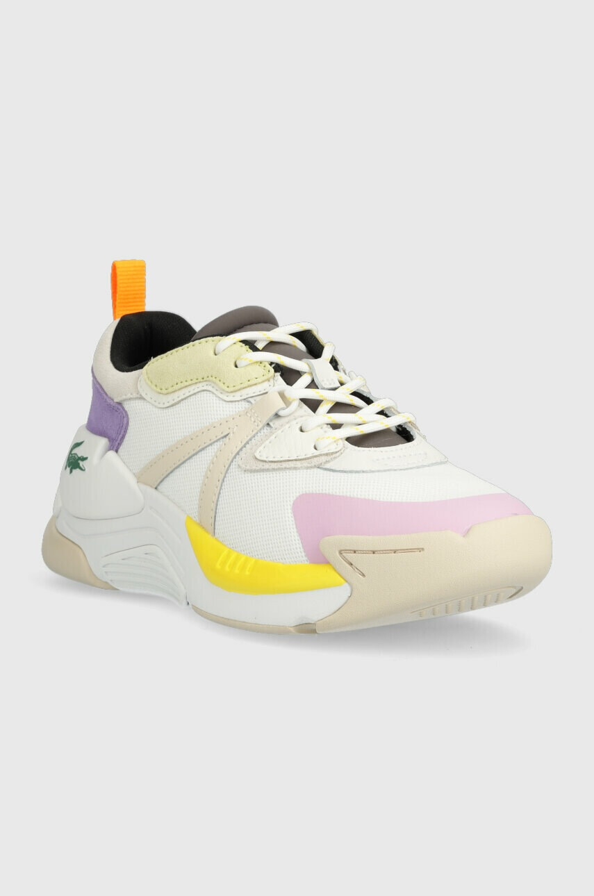 Lacoste Маратонки L-FACILITE в бяло 44SFA0050 - Pepit.bg