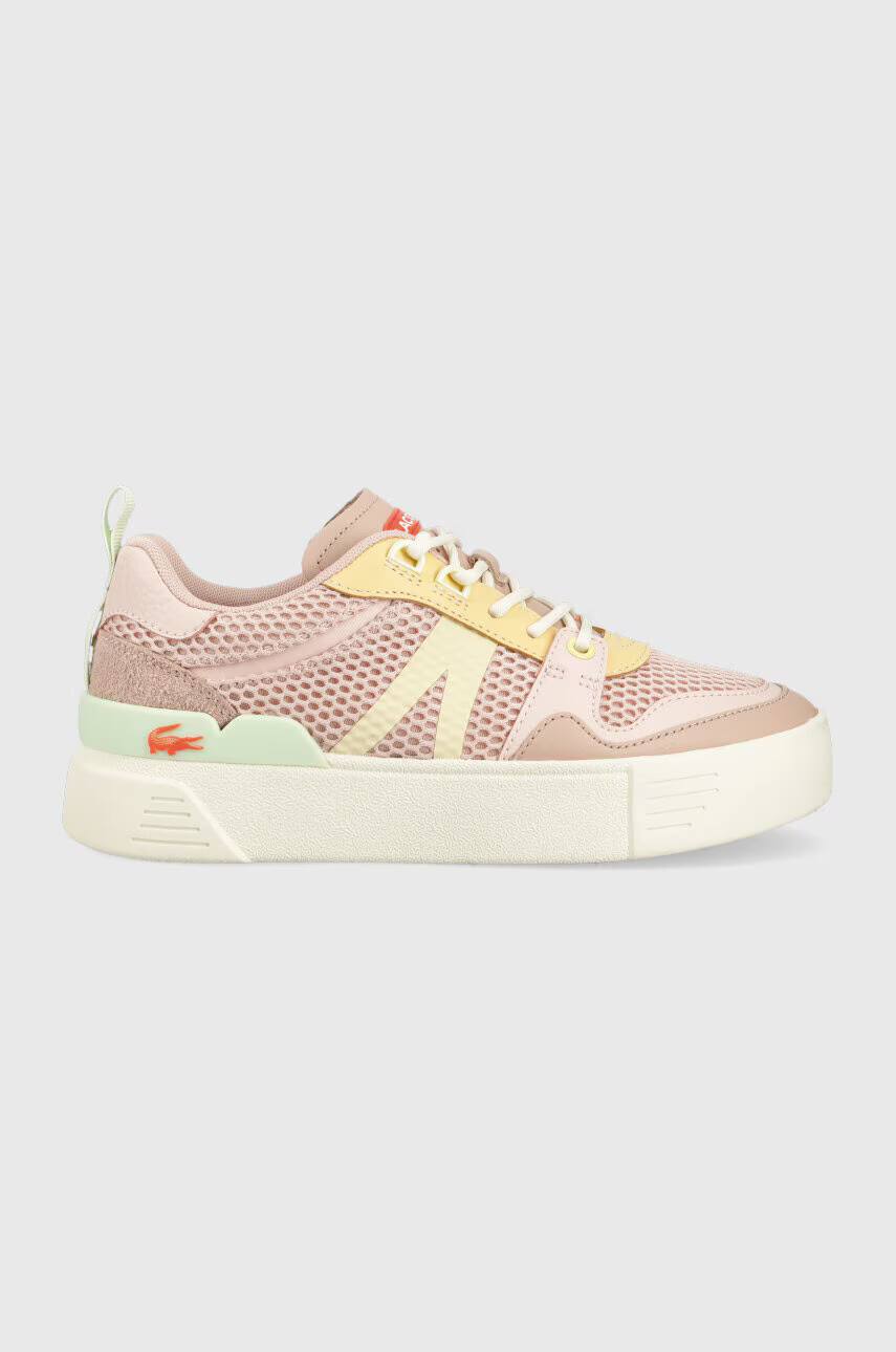 Lacoste Маратонки L002 Leather Tonal Trainers в розово 45CFA0033 - Pepit.bg