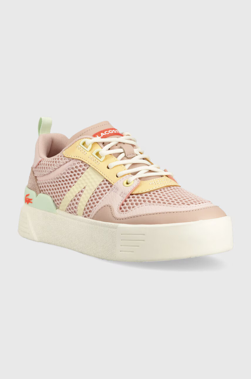 Lacoste Маратонки L002 Leather Tonal Trainers в розово 45CFA0033 - Pepit.bg