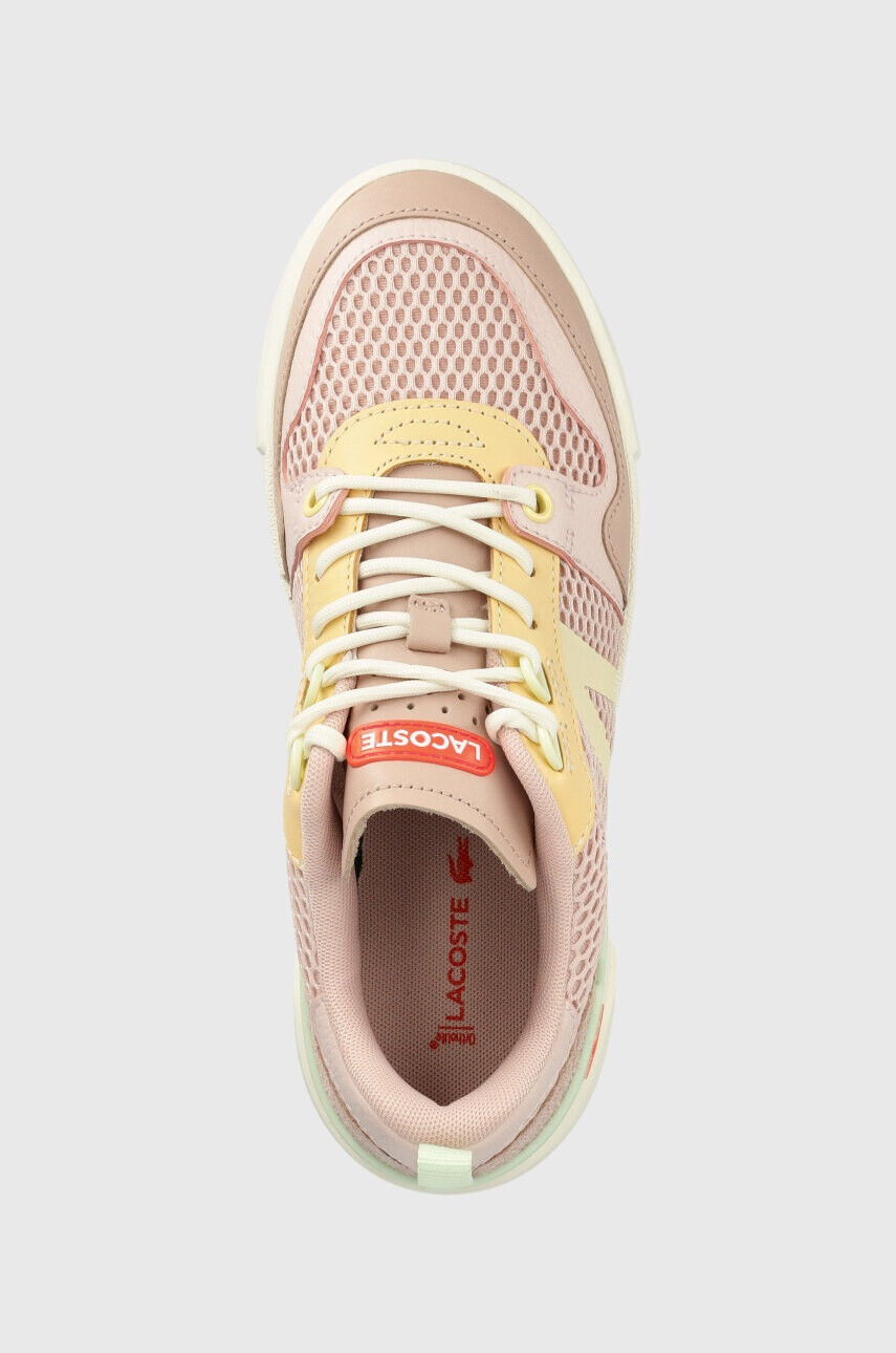 Lacoste Маратонки L002 Leather Tonal Trainers в розово 45CFA0033 - Pepit.bg