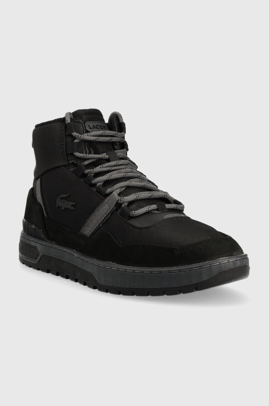 Lacoste Маратонки T-Clip Winter Mid в черно - Pepit.bg