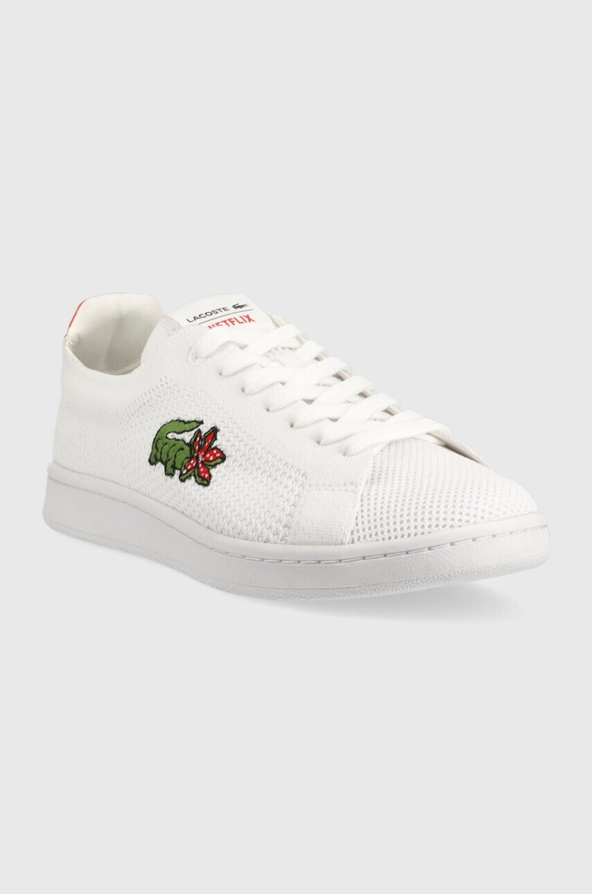Lacoste Маратонки x Stranger Things Carnaby Piquee в бяло 45SFA0098 - Pepit.bg