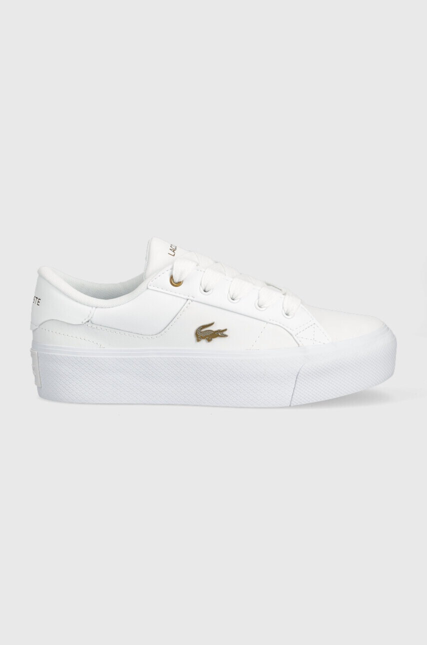 Lacoste Маратонки Ziane Platform в бяло 45CFA0013 - Pepit.bg