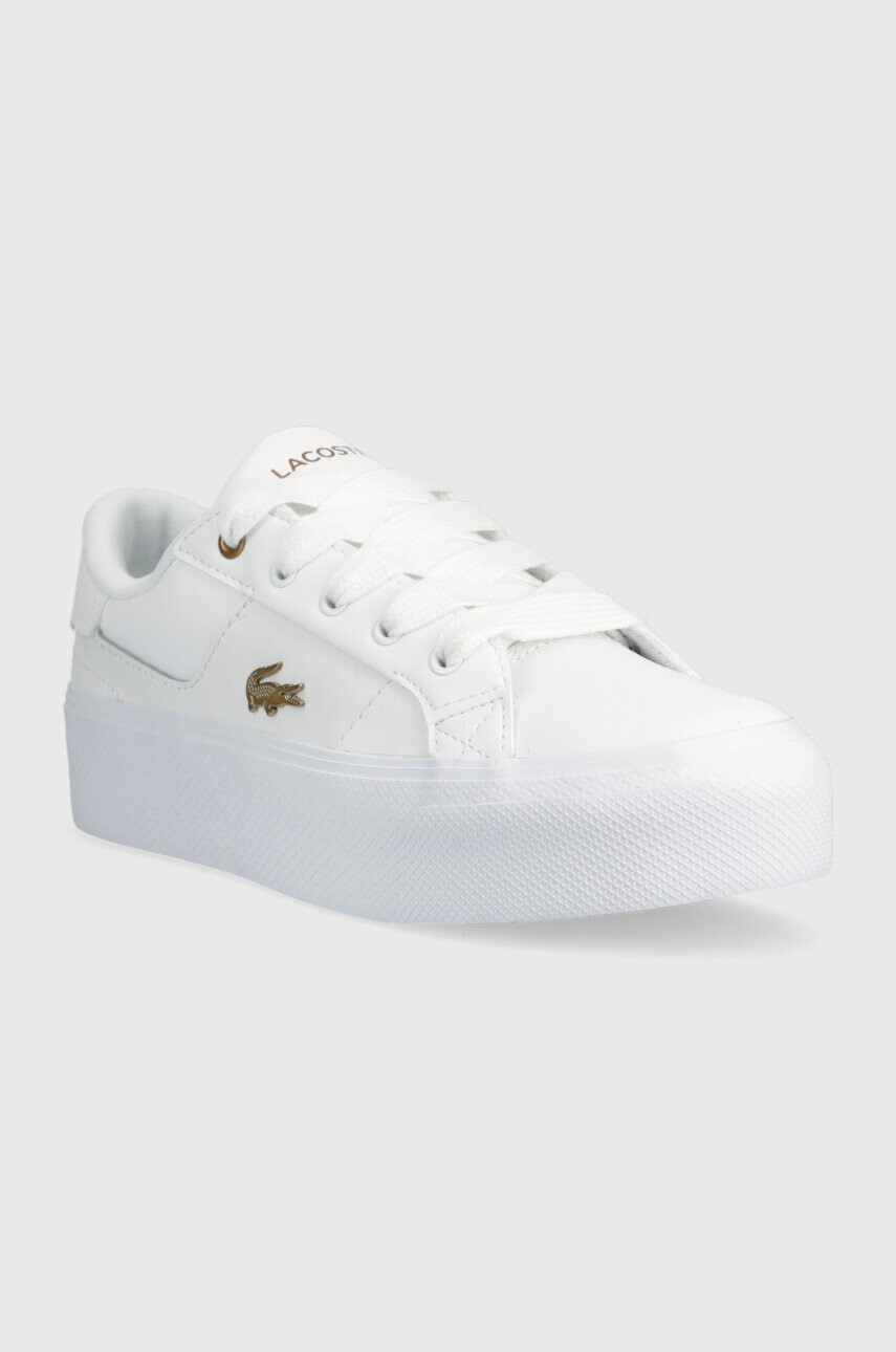 Lacoste Маратонки Ziane Platform в бяло 45CFA0013 - Pepit.bg