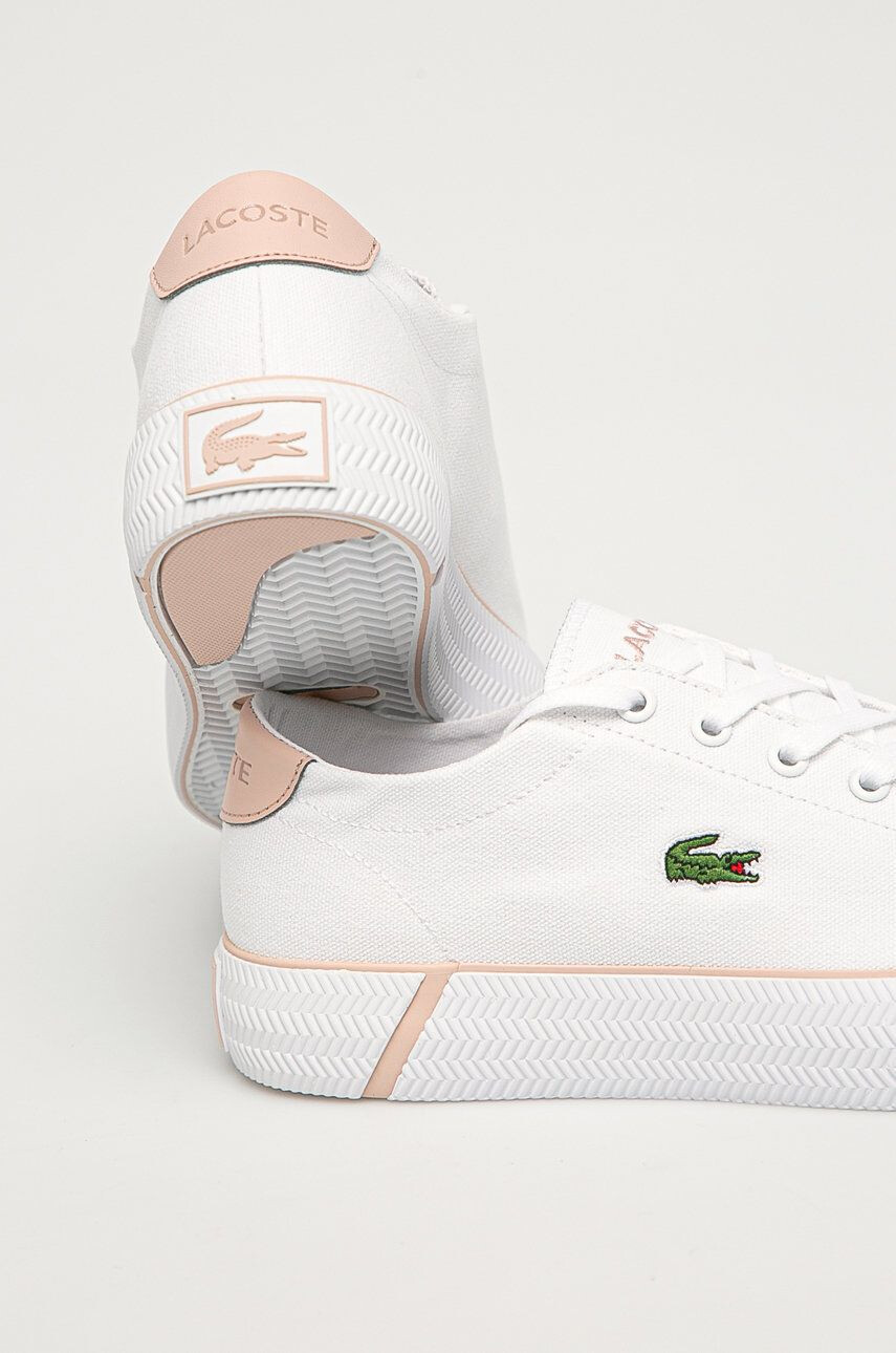 Lacoste Ниски кецове дамски в бяло - Pepit.bg