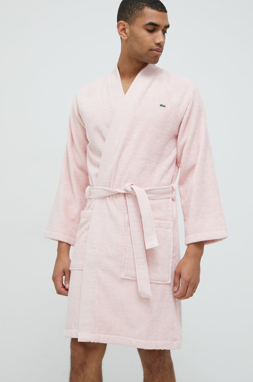 Lacoste Памучен халат - Pepit.bg
