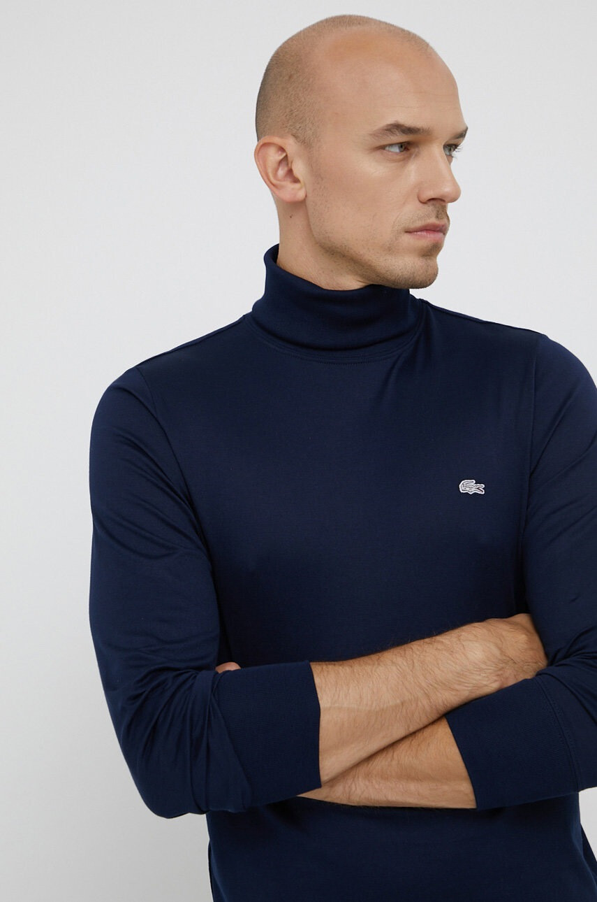Lacoste Памучна блуза с дълги ръкави - Pepit.bg