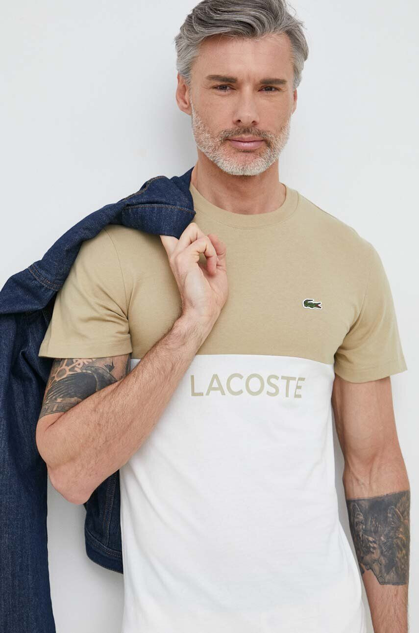 Lacoste Памучна тениска - Pepit.bg