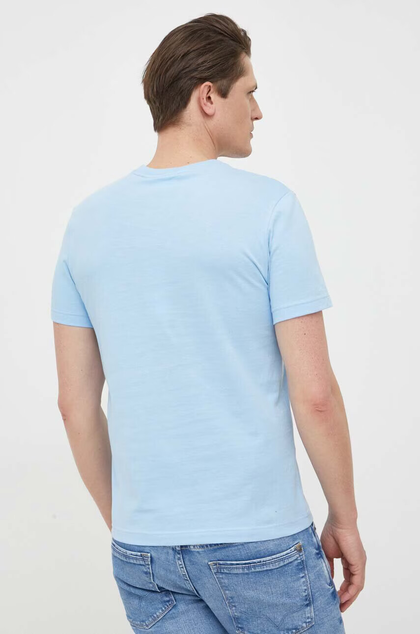 Lacoste Памучна тениска в бяло с принт - Pepit.bg