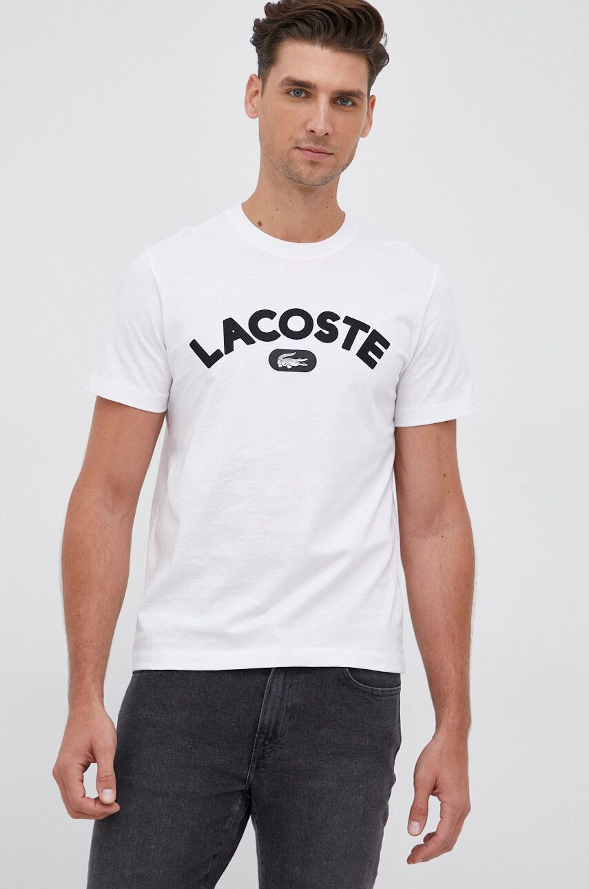 Lacoste Памучна тениска - Pepit.bg