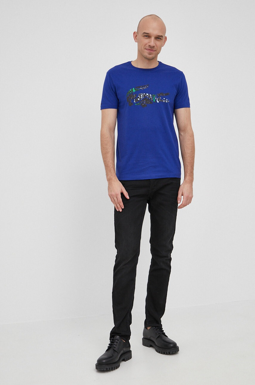Lacoste Памучна тениска - Pepit.bg