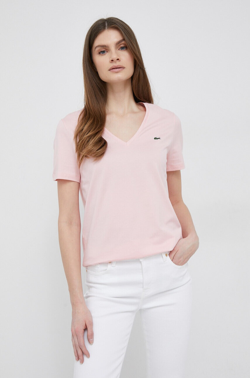 Lacoste Памучна тениска - Pepit.bg