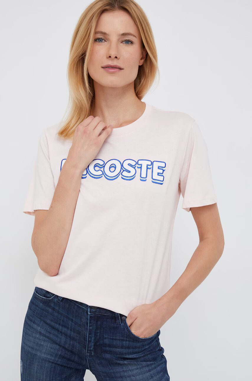 Lacoste Памучна тениска - Pepit.bg