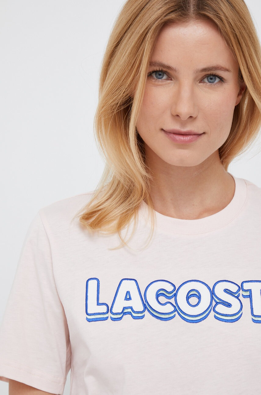 Lacoste Памучна тениска - Pepit.bg