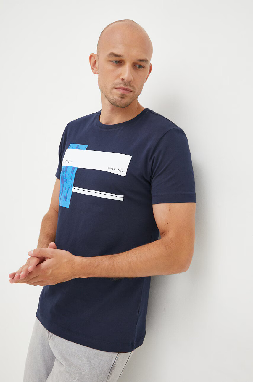 Lacoste Памучна тениска - Pepit.bg