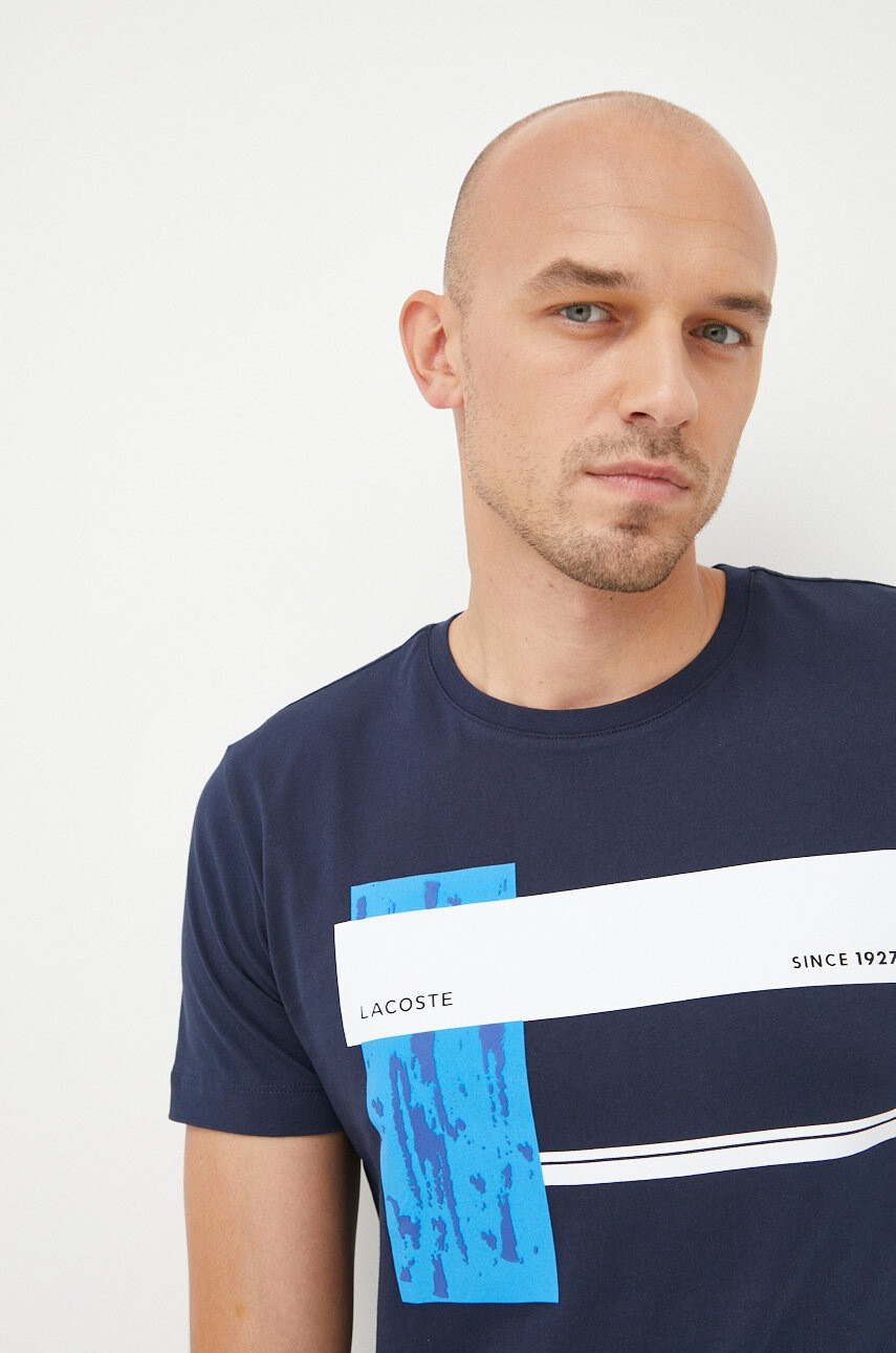 Lacoste Памучна тениска - Pepit.bg