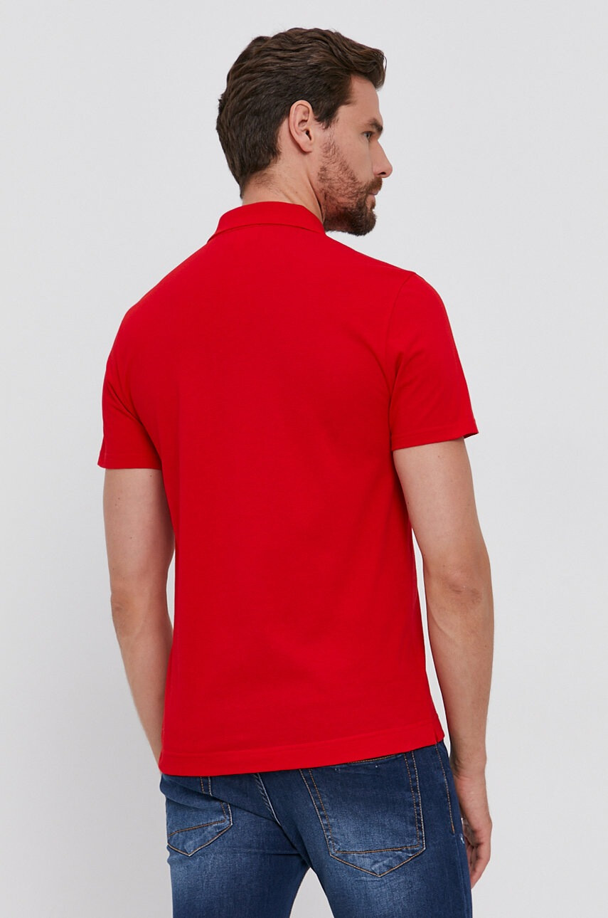 Lacoste Памучна тениска с яка - Pepit.bg