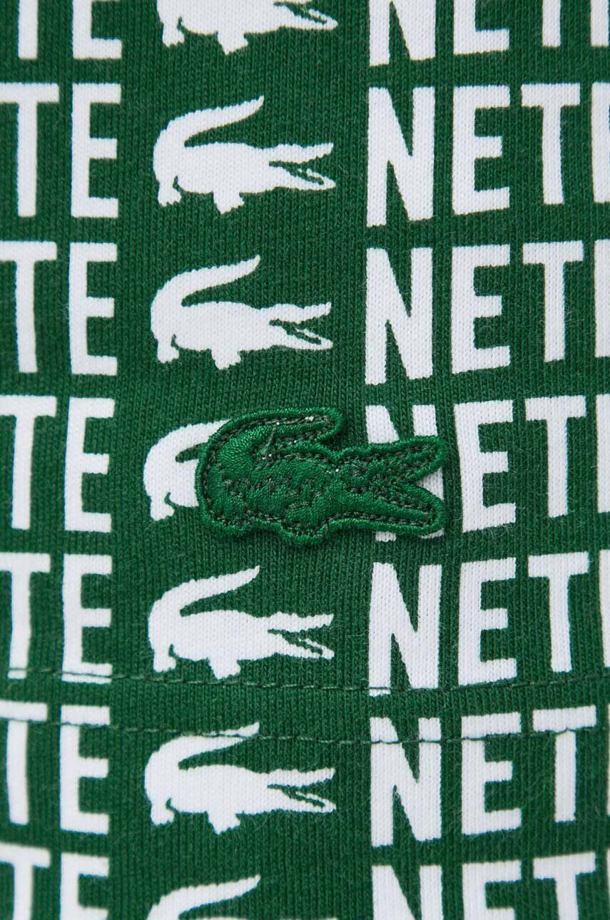 Lacoste Памучна тениска x Netflix в зелено с десен - Pepit.bg