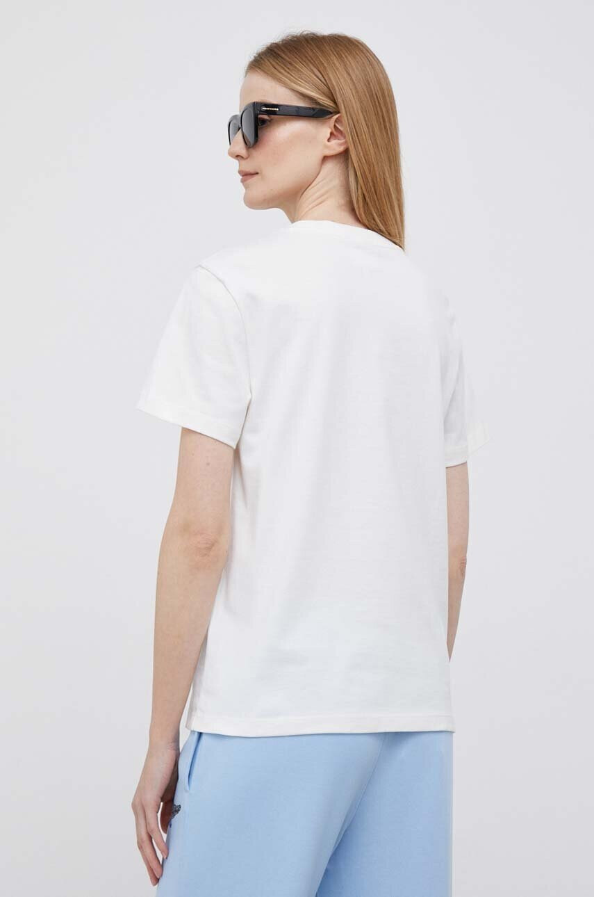 Lacoste Памучна тениска x Netflix в бяло - Pepit.bg