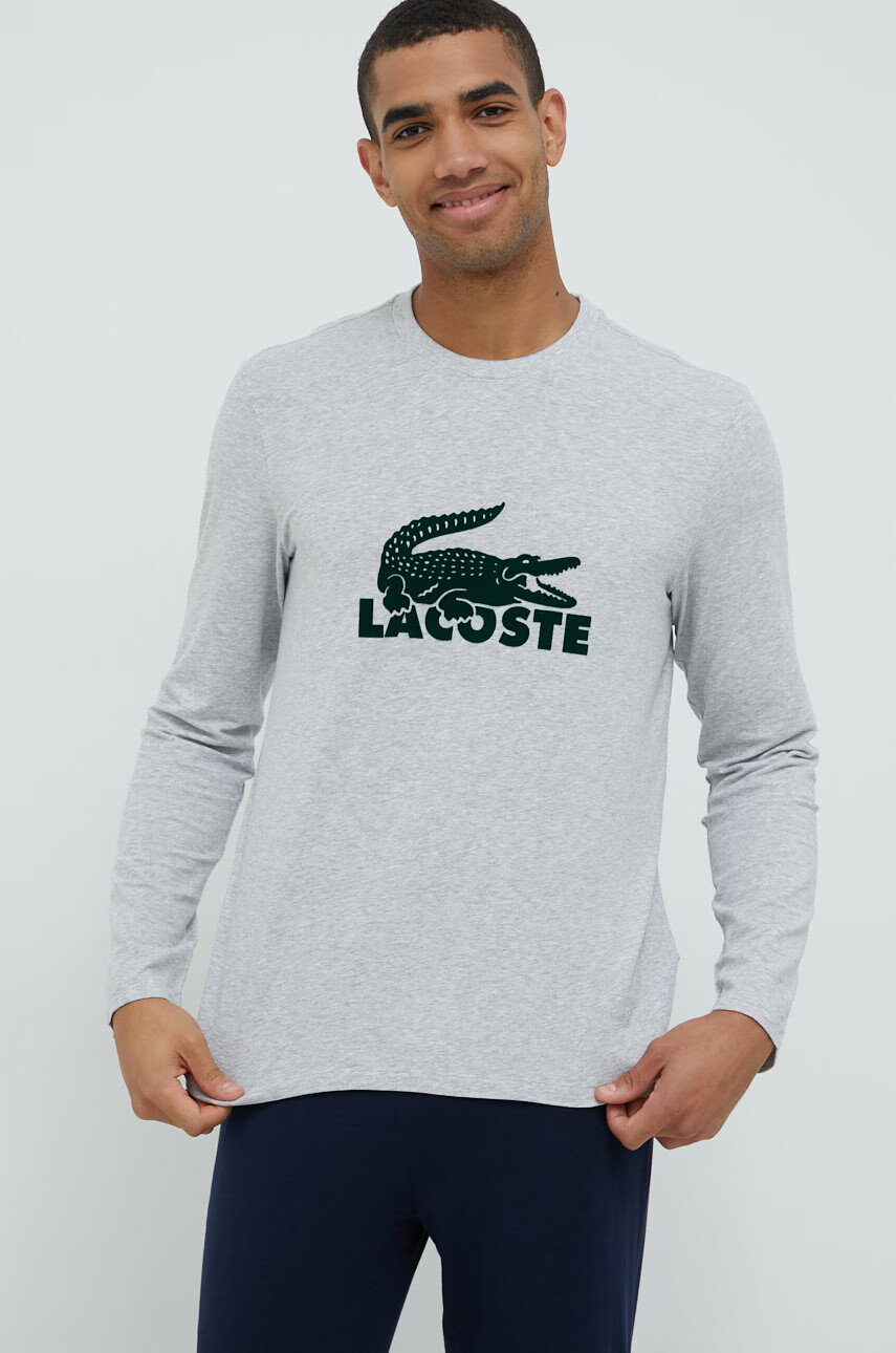 Lacoste Пижама мъжка с изчистен дизайн - Pepit.bg