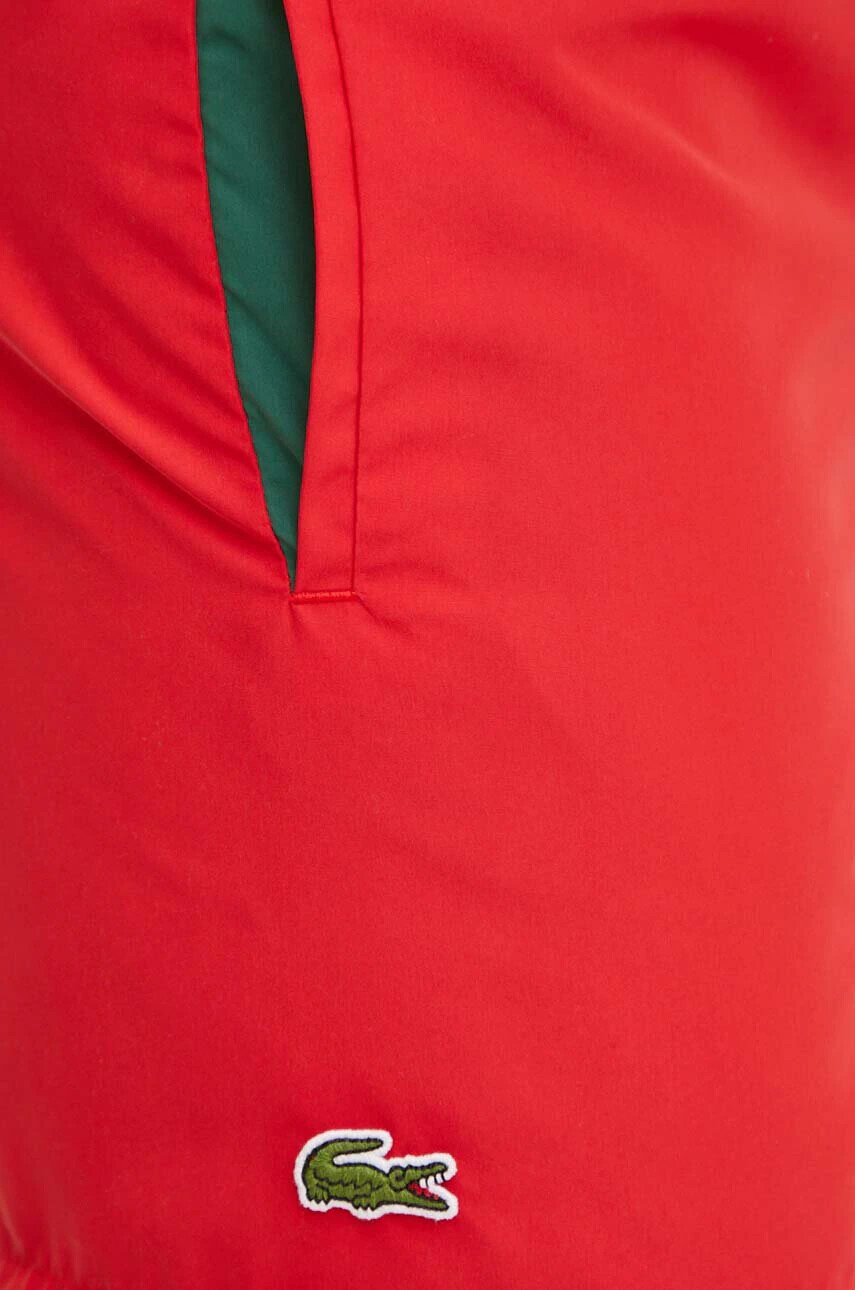 Lacoste Плувни шорти в червено - Pepit.bg