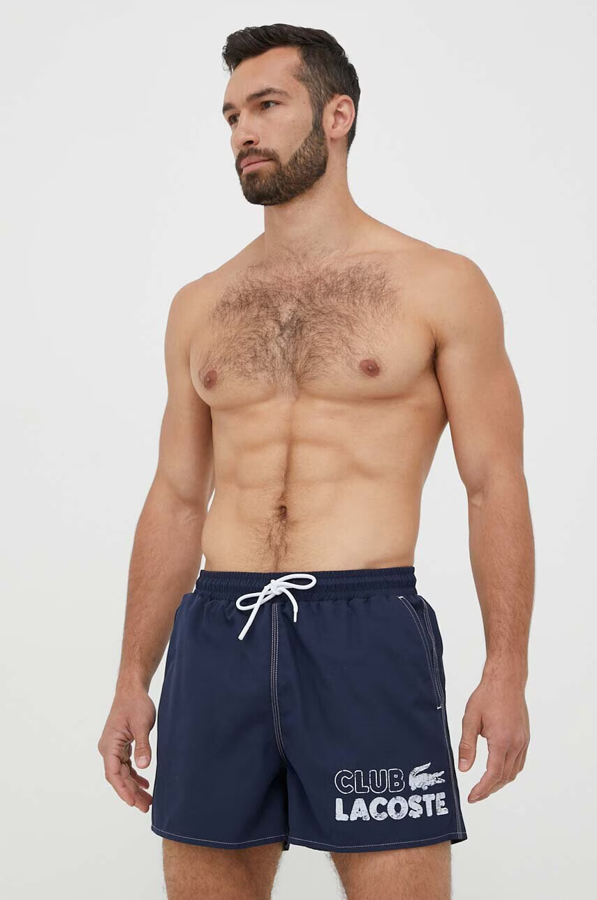 Lacoste Плувни шорти в тъмносиньо - Pepit.bg