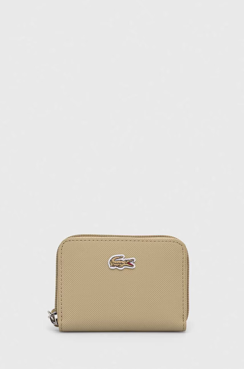 Lacoste Портфейл дамски в бежово - Pepit.bg