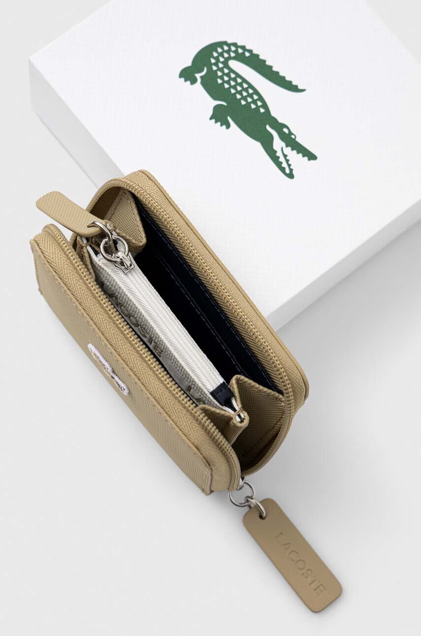 Lacoste Портфейл дамски в бежово - Pepit.bg
