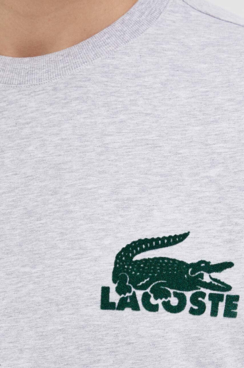 Lacoste Суичър в сиво с апликация - Pepit.bg