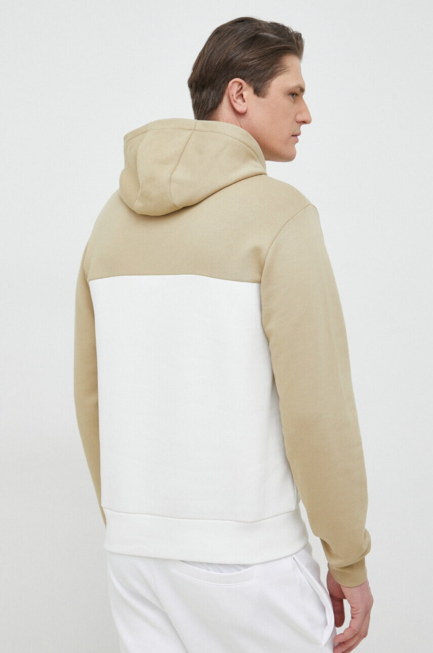 Lacoste Суичър в зелено с качулка с десен - Pepit.bg