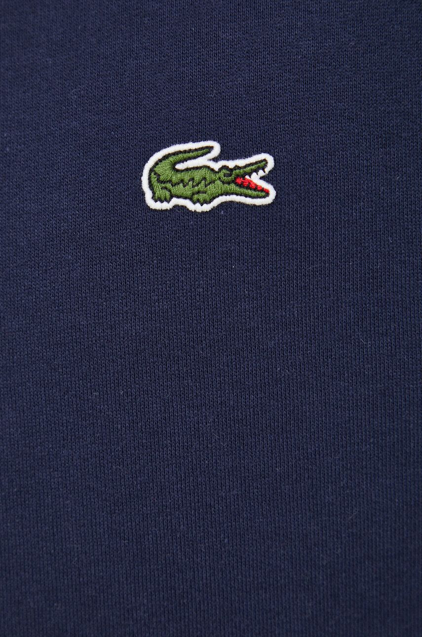 Lacoste Суичър в тъмносиньо с изчистен дизайн - Pepit.bg